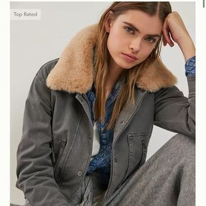 Anthropologie “Marrakech Clara Faux Fur Jacket”